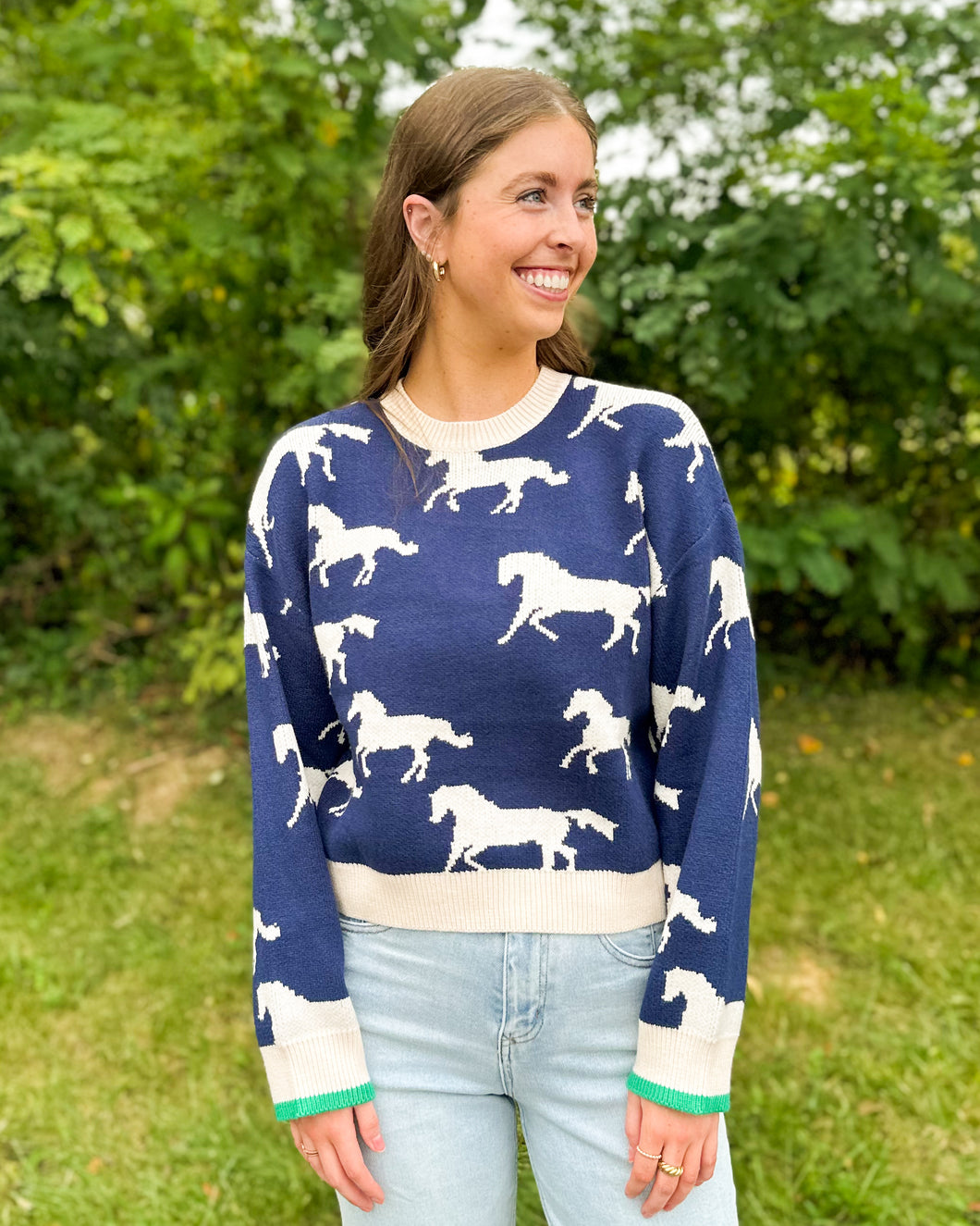 Knit Horse Sweater