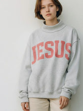 Load image into Gallery viewer, Jesus Reversible Mockneck Sweatshirt

