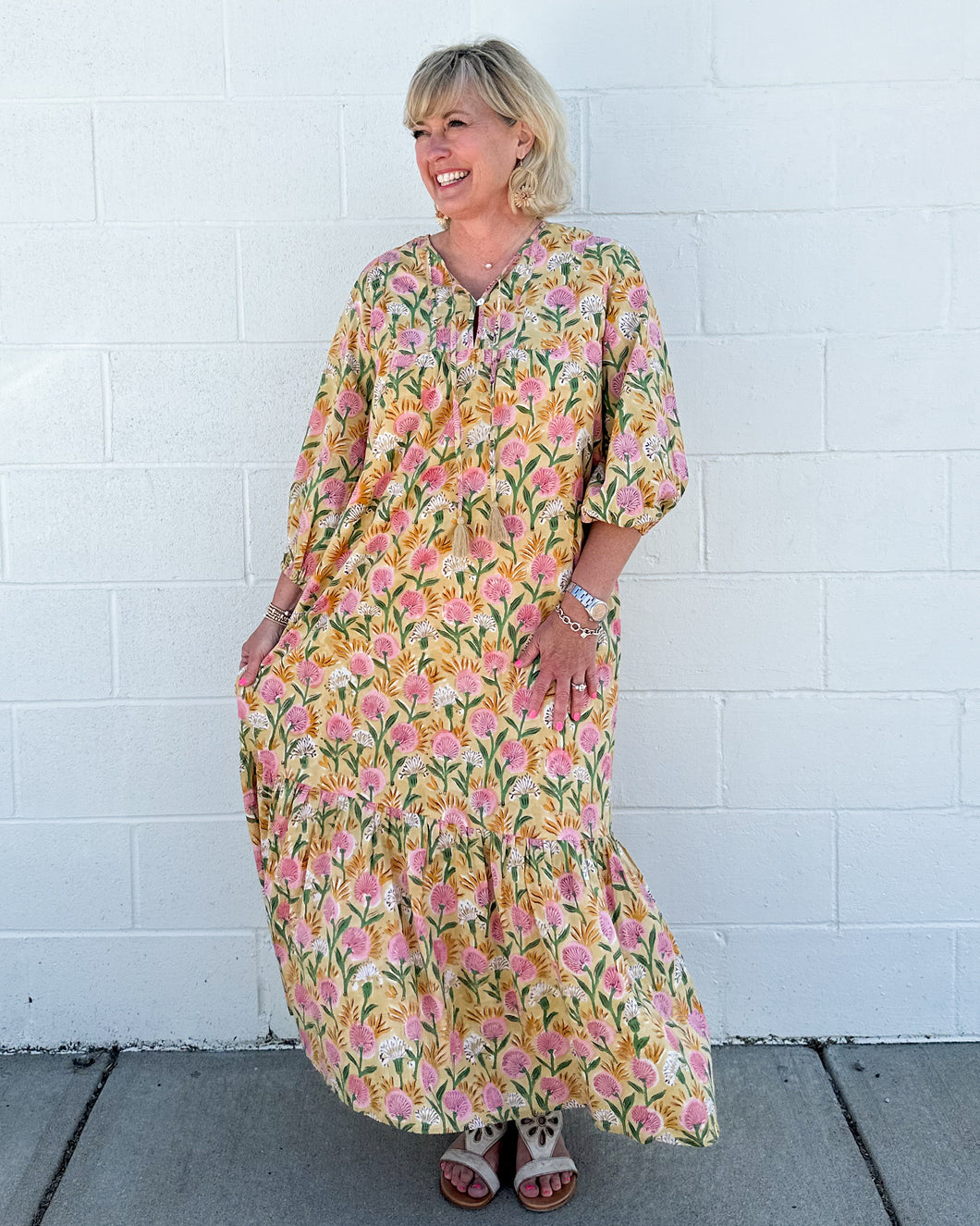 Marigold Copa Dress