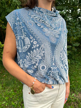 Load image into Gallery viewer, Velvet Mock Neck Bubble Top
