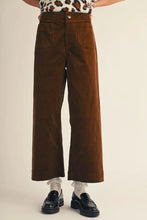 Load image into Gallery viewer, Wide Leg Corduroy Pants
