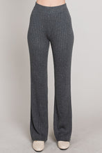 Load image into Gallery viewer, Soft Sweater Flare Pant Set
