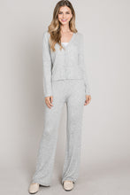 Load image into Gallery viewer, Soft Sweater Flare Pant Set
