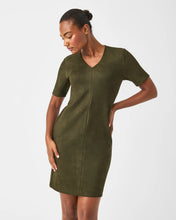 Load image into Gallery viewer, SPANX Faux Suede Column Dress
