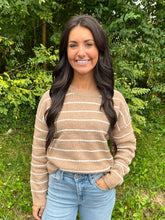 Load image into Gallery viewer, Contrast Striped Sweater
