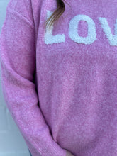 Load image into Gallery viewer, Block Love Long Sleeve Sweater
