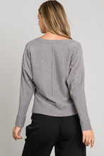Load image into Gallery viewer, V Neck Pullover with Center Seam
