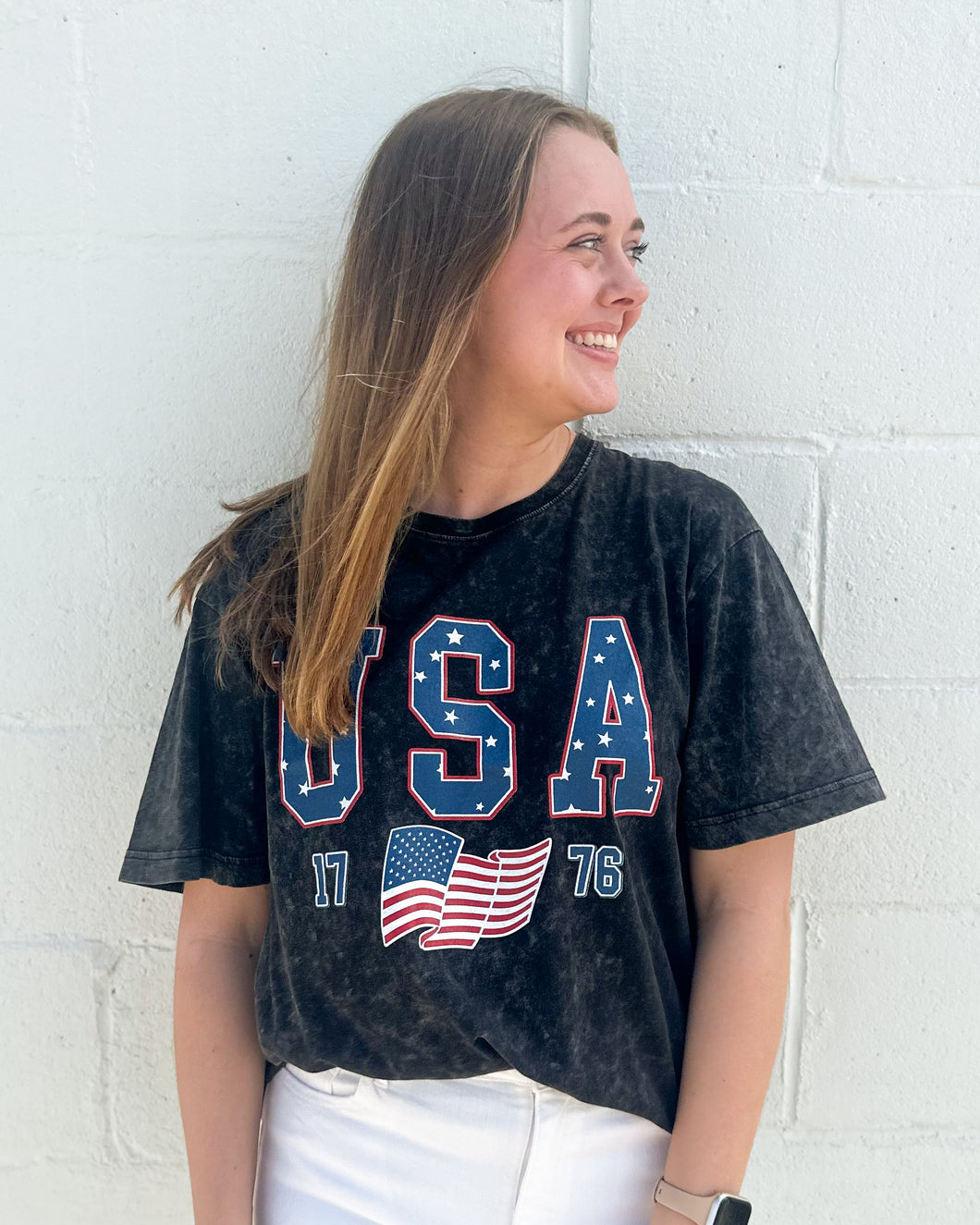 USA 1776 4th of July Graphic Tee