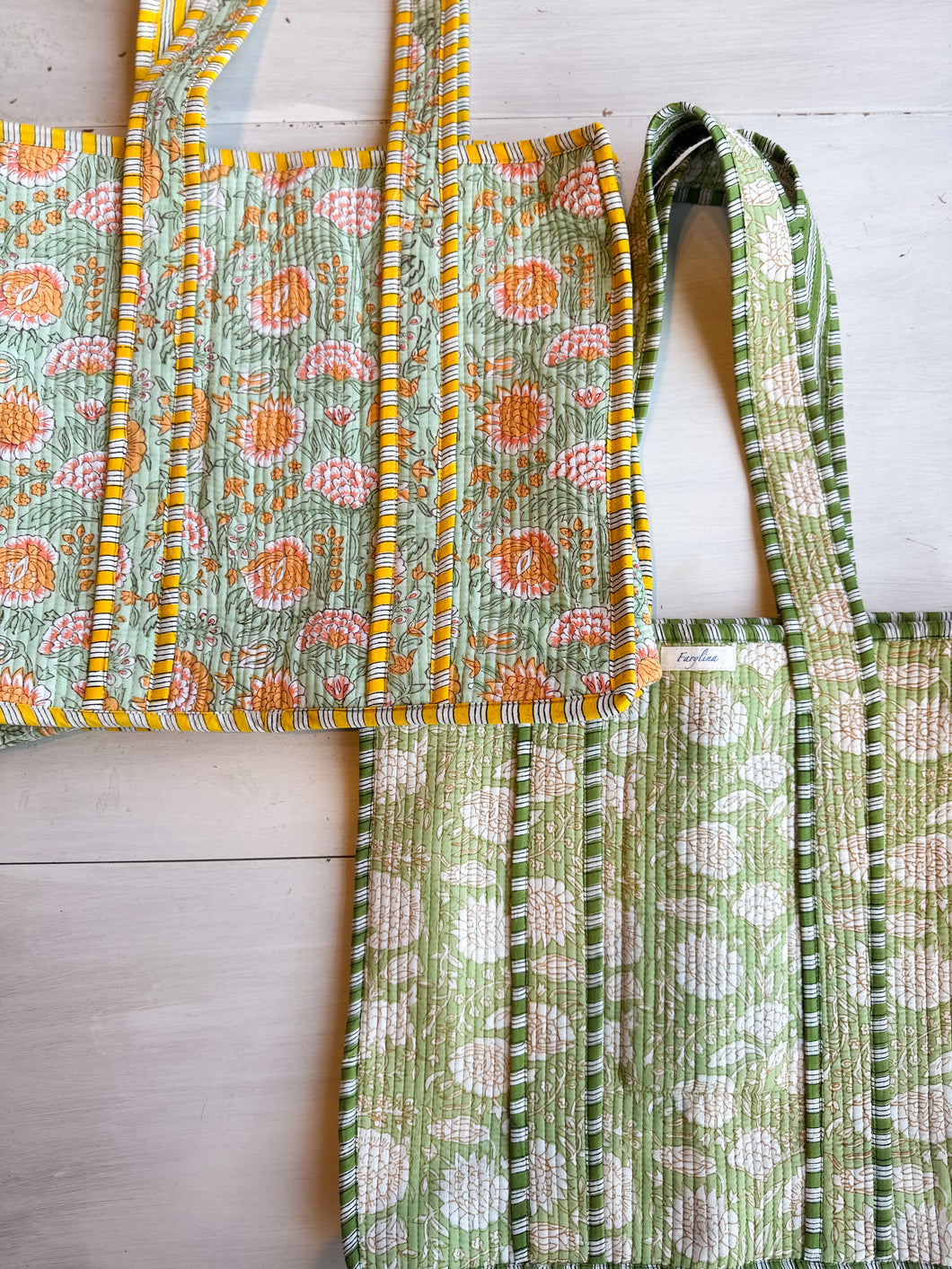 Jane Quilted Tote Bag