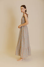 Load image into Gallery viewer, Printed Smocked Ruffle Dress
