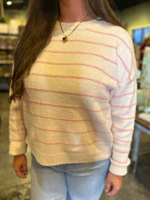 Load image into Gallery viewer, Contrast Striped Sweater
