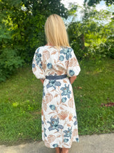 Load image into Gallery viewer, Hibiscus Denim Sorrento Dress
