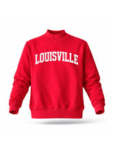 Load image into Gallery viewer, Louisville Mock Neck Reversible Sweatshirt
