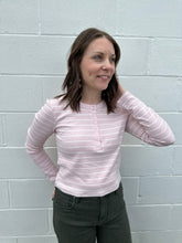 Load image into Gallery viewer, Ferris Henley Striped Top
