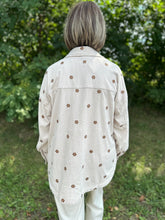 Load image into Gallery viewer, Embroidery Corduroy Shacket
