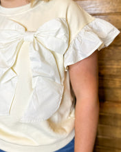 Load image into Gallery viewer, Bow Ruffle Sleeve Top
