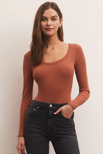 Load image into Gallery viewer, Lilah Long Sleeve Rib Bodysuit
