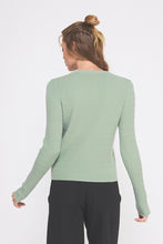 Load image into Gallery viewer, Fine Gauge Tight Cable Knit Sweater
