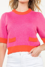 Load image into Gallery viewer, Barbie Knit Short Sleeve Top
