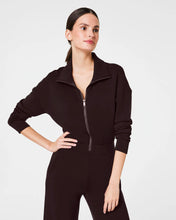 Load image into Gallery viewer, SPANX AirEssentials Long Sleeve Wide Leg Jumpsuit
