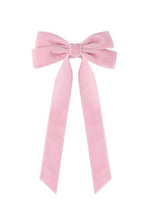 Load image into Gallery viewer, Velvet Ribbon Bow Hair Clips
