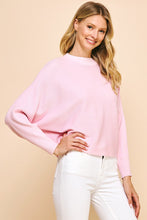 Load image into Gallery viewer, Dolman Sleeves Sweater Top
