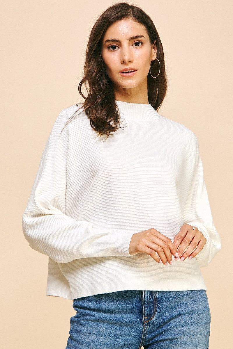 Dolman Sleeves Sweater Top