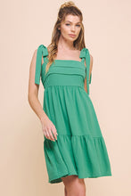 Load image into Gallery viewer, Wanda Tie Strap Pleated Dress
