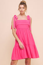 Load image into Gallery viewer, Wanda Tie Strap Pleated Dress
