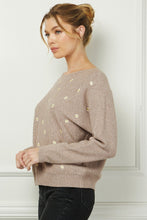 Load image into Gallery viewer, Daisy Embroidered Sweater
