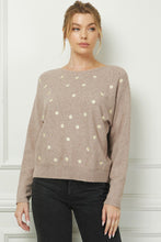 Load image into Gallery viewer, Daisy Embroidered Sweater
