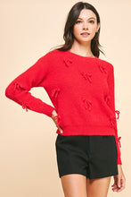 Load image into Gallery viewer, Ribbon Embellishment Sweater Top
