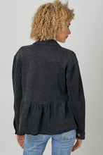 Load image into Gallery viewer, Fleece Terry Washed Jacket
