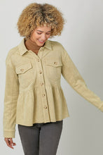 Load image into Gallery viewer, Fleece Terry Washed Jacket
