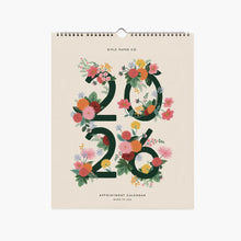 Load image into Gallery viewer, 2026 Appointment Wall Calendar
