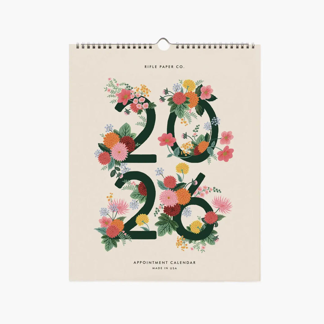 2026 Appointment Wall Calendar