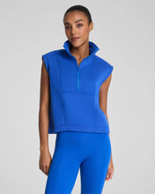 Load image into Gallery viewer, SPANX BoostUp Cotton Fleece Half Zip
