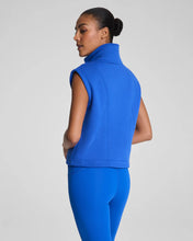 Load image into Gallery viewer, SPANX BoostUp Cotton Fleece Half Zip
