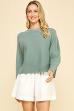 Load image into Gallery viewer, Dolman Sleeves Sweater Top
