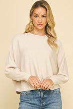 Load image into Gallery viewer, Dolman Sleeves Sweater Top
