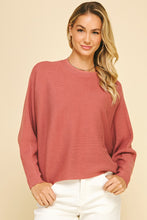 Load image into Gallery viewer, Dolman Sleeves Sweater Top
