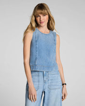Load image into Gallery viewer, SPANX Lightweight Denim Shell Tank - Seaside Blue
