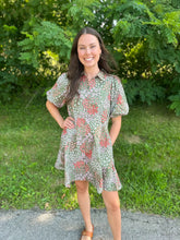 Load image into Gallery viewer, Green Open Meadows Rory Dress
