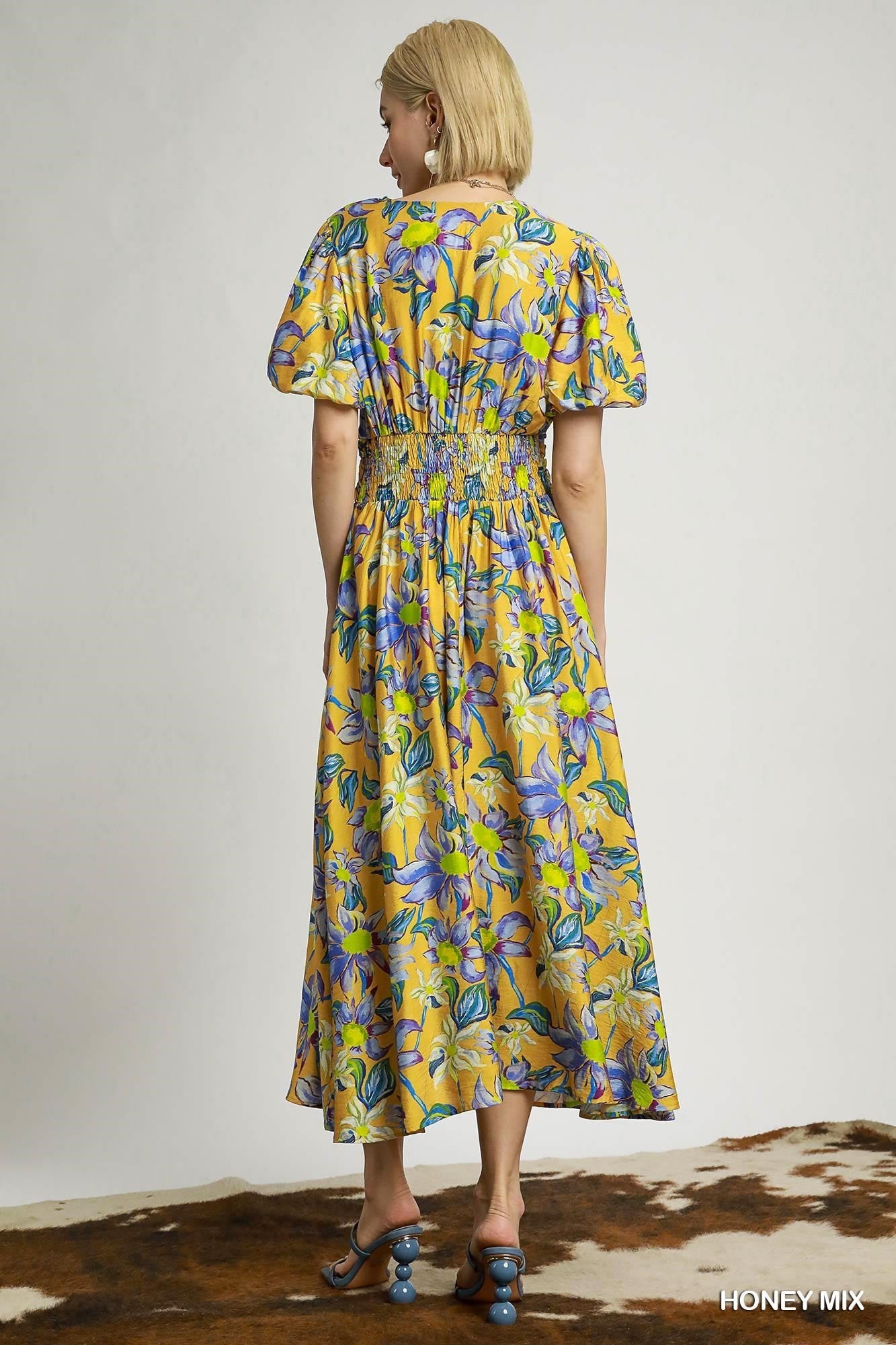 Sweet Honey Floral Maxi Dress The Lovely Fig Sweet Honey Floral Maxi Dress The Lovely Fig