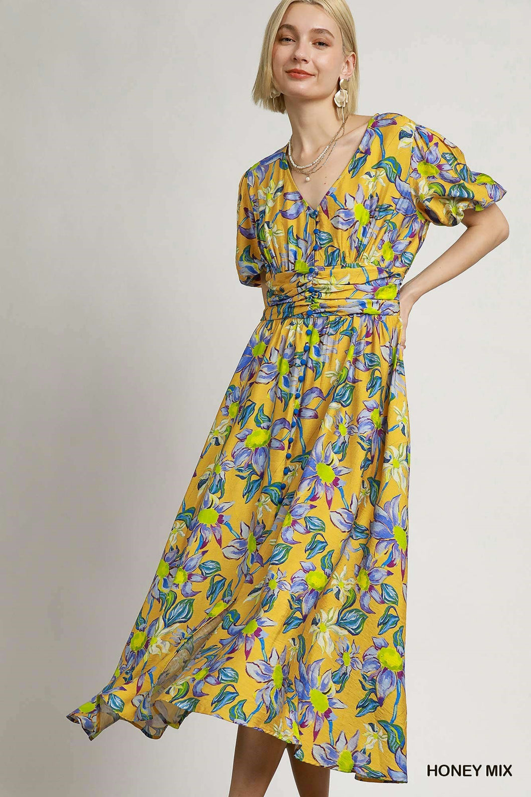 Sweet Honey Floral Maxi Dress The Lovely Fig Sweet Honey Floral Maxi Dress The Lovely Fig
