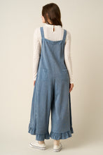 Load image into Gallery viewer, Ruffle Hem Overall Jumpsuit

