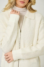 Load image into Gallery viewer, Zip Up Sweater Jacket
