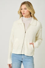 Load image into Gallery viewer, Zip Up Sweater Jacket
