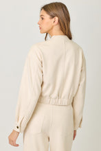 Load image into Gallery viewer, Suede Bomber Jacket
