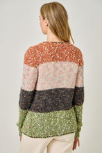 Load image into Gallery viewer, Melange Color Block Cardigan

